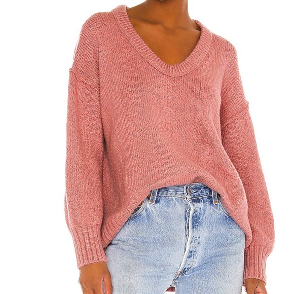 Free People Brookside Oversized Scoop-neck Sweater - Picture 3 of 14